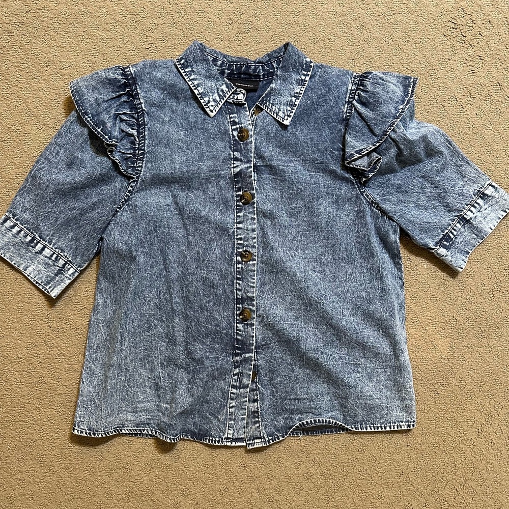 Who What Wear Jean Top